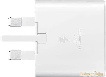 Samsung Original EP-TA800UBE White 25W Super Fast Charging Type C to Type C Mobi - Image 2