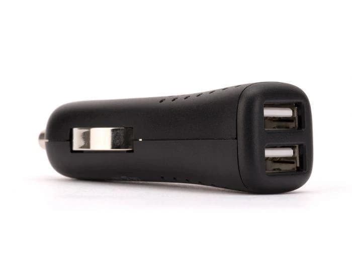 Griffin Ultra-Powerful Dual USB Car Charger + Micro-USB Cable 10W+10W 3FT - Black