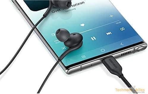 SAMSUNG Earphones USB Type-C EO-IC100, Sound by AKG, In-ear Headset Black, Wired - Image 4