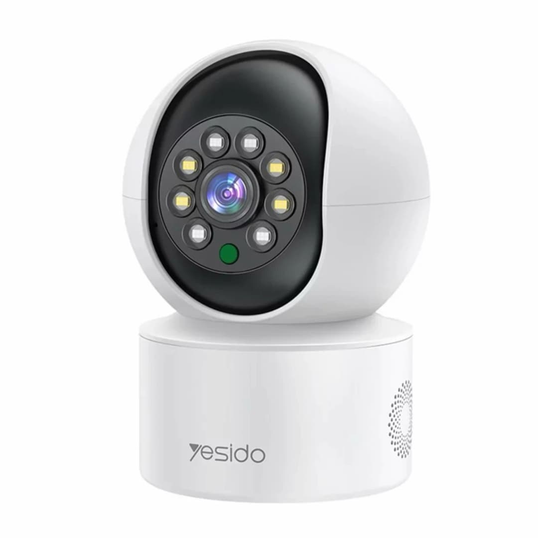 Yesido KM11 Smart Indoor HD Camera 3MP with Night Vision, 2304×1296 Resolution, UK Plug - White - Image 1