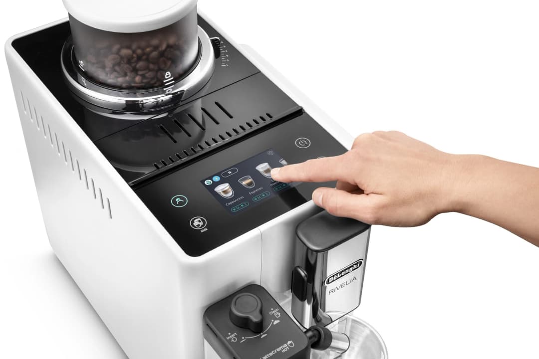 De'Longhi Rivelia Compact Bean To Cup Coffee Machine EXAM440.55.W - Arctic White - Image 5