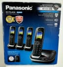 PANASONIC KX-TGJ424EB Cordless Phone - Quad Handsets, Black thumbnail 3