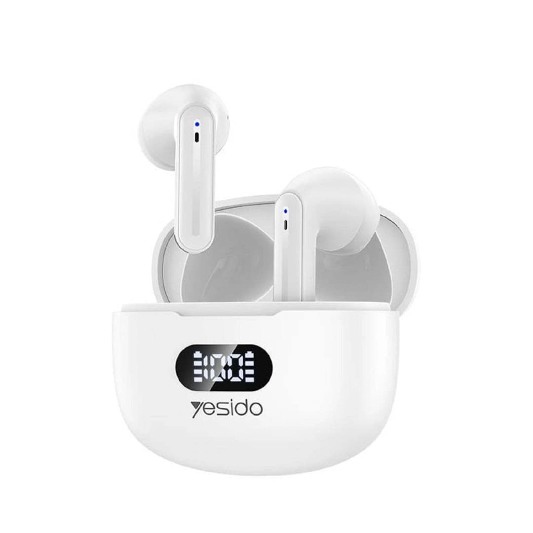 Yesido, Bluetooth Kopfhörer TWS19 (ENC) BT 5.3 Weiß - White - Image 1