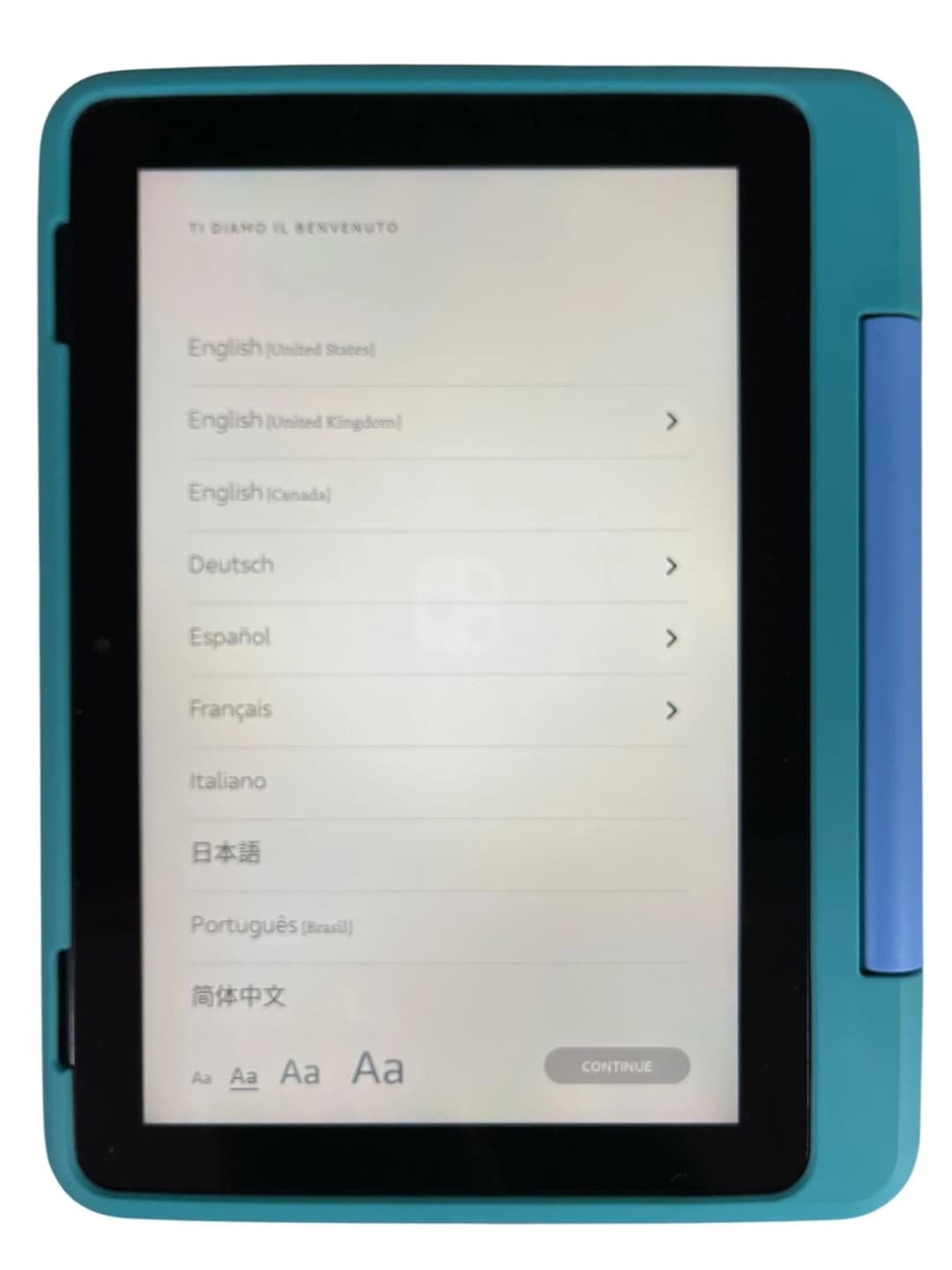 AMAZON Fire HD Pro 8" Kids Ages 6-12 Tablet 2024 32GB Hello Teal - Image 2