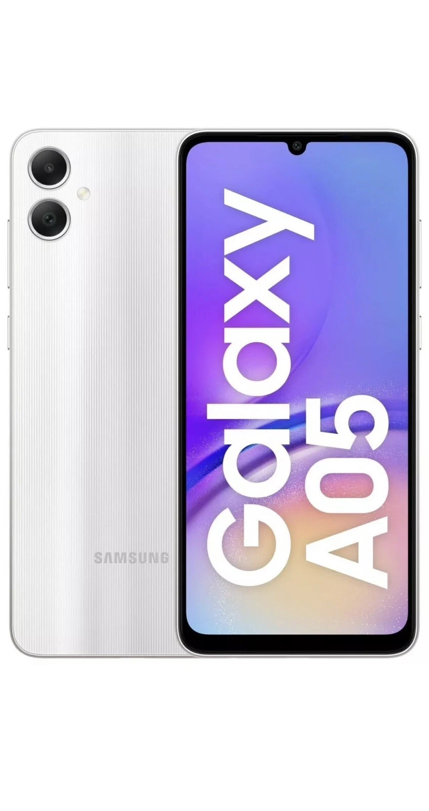 Samsung Galaxy A05 64GB 6.7” Display, Dual Camera, Long Battery Life - Silver