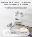 Yesido, Bluetooth Kopfhörer TWS19 (ENC) BT 5.3 Weiß - White thumbnail 2