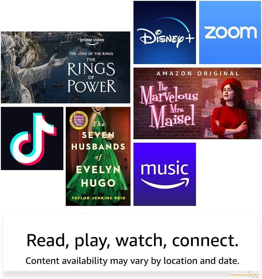 Amazon Fire 7 tablet | 7" display, 16 GB, latest model (2022 release), Rose - Image 4