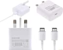Samsung Original EP-TA800UBE White 25W Super Fast Charging Type C to Type C Mobi thumbnail 3