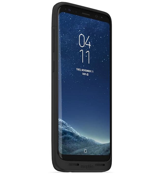 mophie Juice Pack Protective Battery Case for Samsung Galaxy S8+ - Black - Image 2