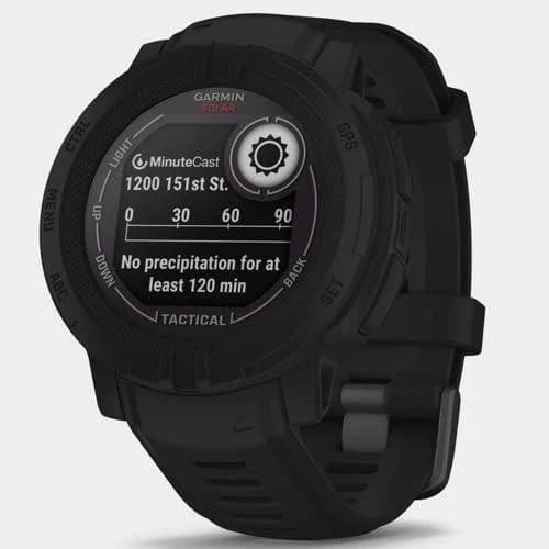 Garmin Instinct 2 Solar Tactical Smartwatch Black - Image 2