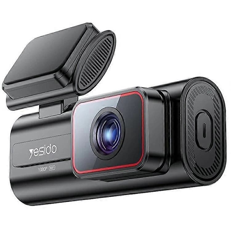 YESIDO KM21 Car Dash Cam 1080P HD 145 Degree Wide Angle - Black - Image 1