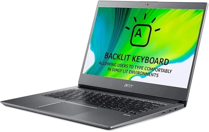 Acer Chromebook 714 CB714 Intel Core i3 4GB 64GB 14" FHD Chrome OS Steel Gray - Image 3
