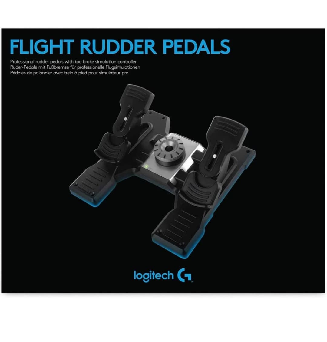 Logitech G Saitek PRO Flight Rudder Pedals - Image 4