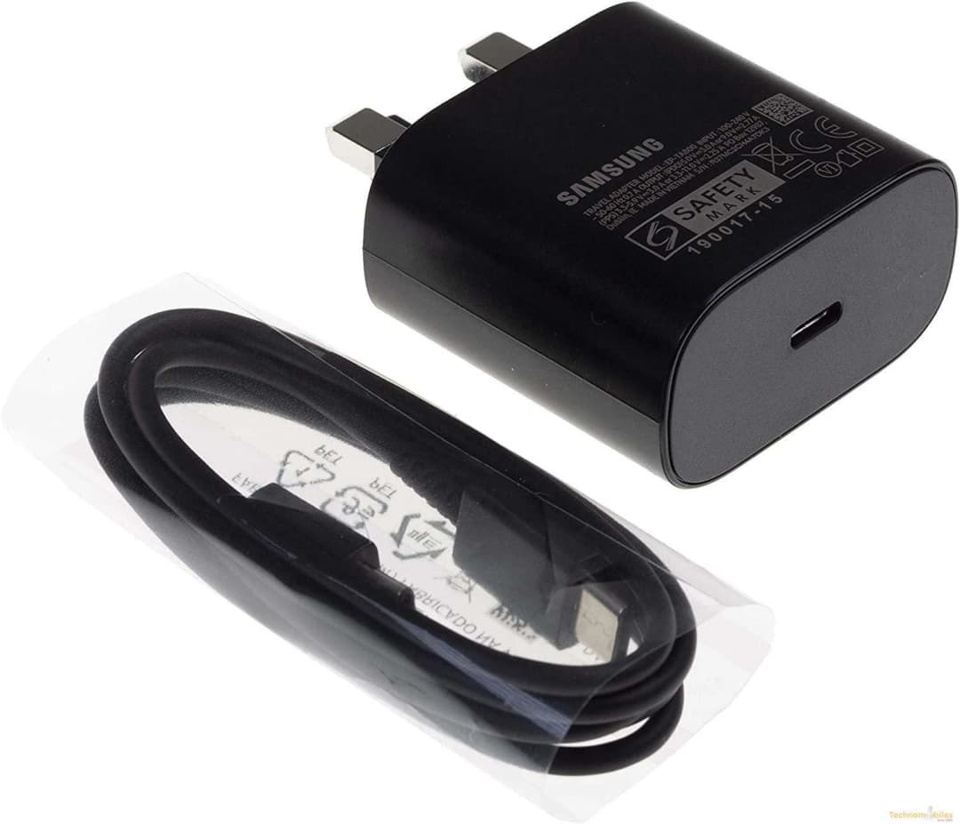 Samsung Original EP-TA800UBE Black 25W Super Fast Charging Type C to Type C Mobi - Image 1
