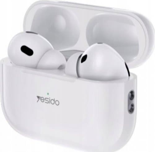 Yesido JB23 True Wireless Earbuds BT5.3 HiFi 4H Touch Control Pop-up 300mAh - White - Image 1