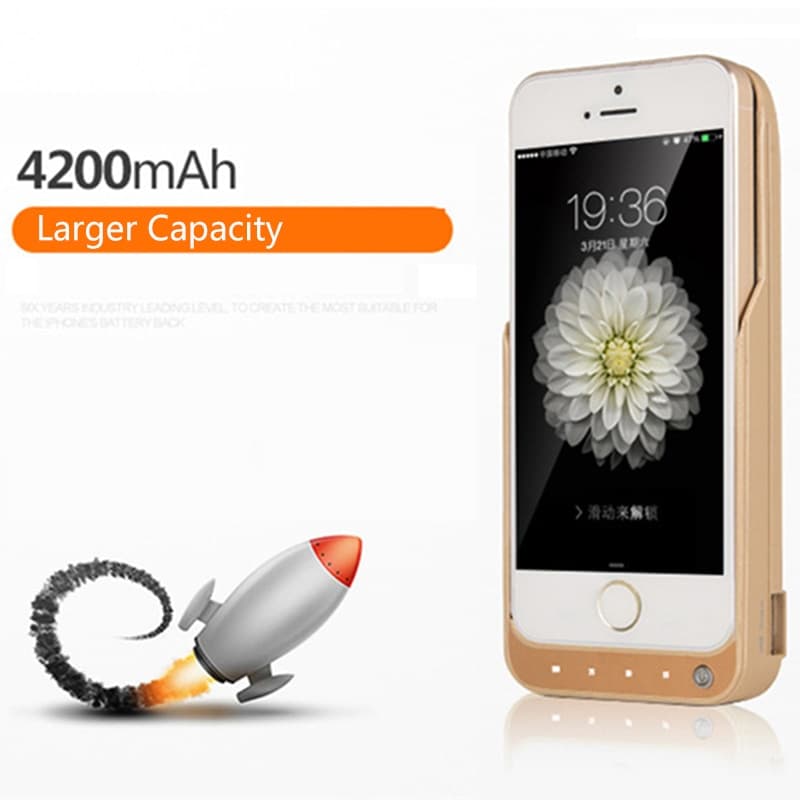 mophie Juice Pack Air Battery Case for iPhone 5S and iPhone 5 - Rose Gold - Image 2