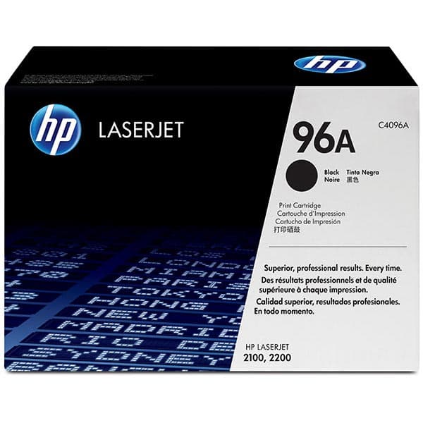 HP 96A C4096A Original HP LaserJet Toner Cartridge - Black - Image 1