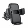 YESIDO C251 Air Vent Car Phone Holder for 4.8-7.2 Inch Phones, 360-Degree Rotation - Black