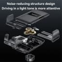 YESIDO C251 Air Vent Car Phone Holder for 4.8-7.2 Inch Phones, 360-Degree Rotation - Black thumbnail 5