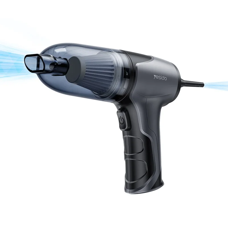 Yesido VC08 Rechargeable Handheld Vacuum Cleaner High Power Car & Home Cleaning Tool