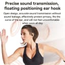 YESIDO YSP19 OWS Open-Ear Bluetooth-compatible Headphones with IPX5 Waterproof Rating - Black thumbnail 2