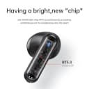 Yesido TWS19 ENC Noise Cancelling Semi In-Ear Wireless Earbuds - Black thumbnail 3