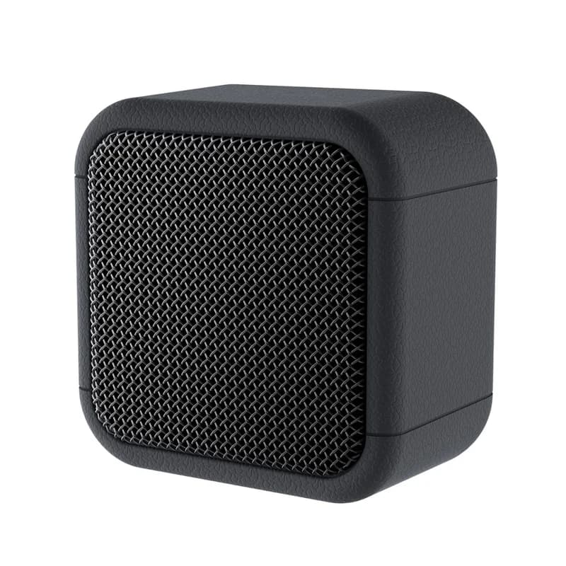 YESIDO YSW35 Mini Cube TWS Bluetooth-compatible Speaker with Lanyard Enhanced Bass Portable Subwoofer - Black - Image 1