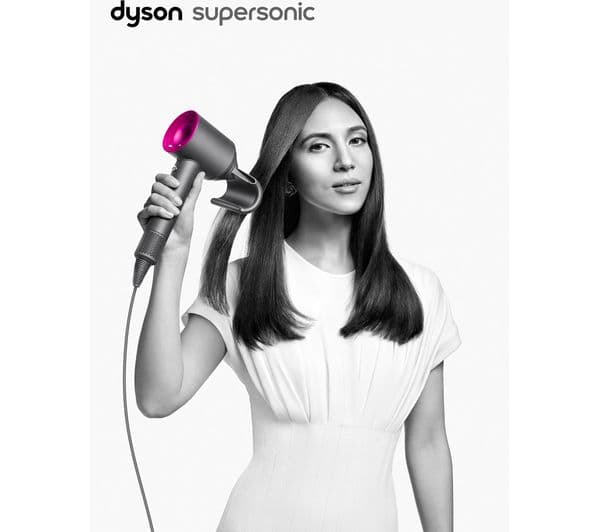 Dyson HD08 Supersonic Hair Dryer Black/Nickel - Image 3