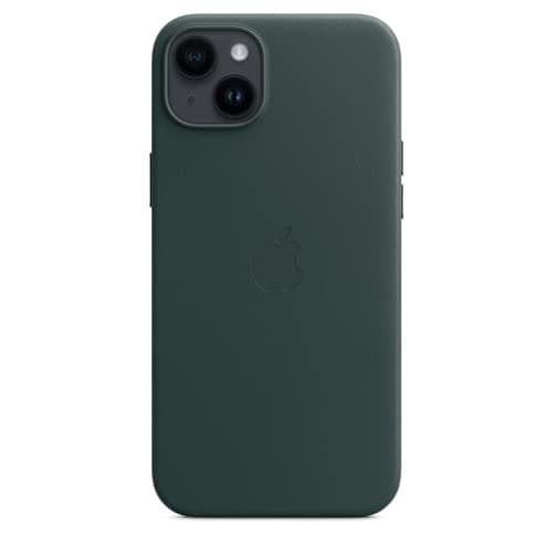 Apple iPhone 14 Plus Leather Case with MagSafe - Green ​​​​​​​ - Image 2