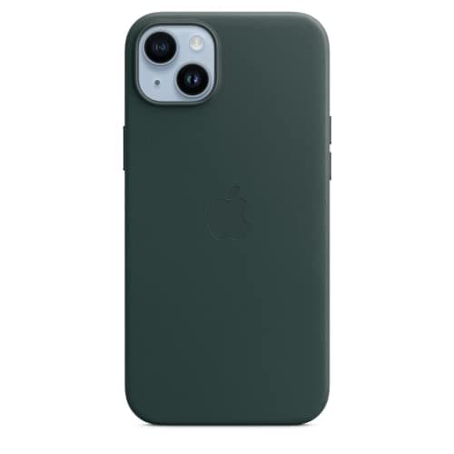 Apple iPhone 14 Plus Leather Case with MagSafe - Green ​​​​​​​ - Image 1