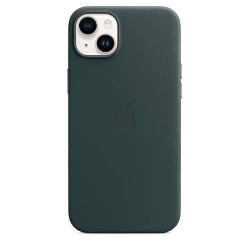 Apple iPhone 14 Plus Leather Case with MagSafe - Green ​​​​​​​ - Image 5
