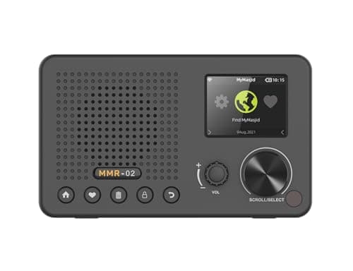 MyMasjid MMR-02 Digital WiFi Home Receiver Unlimited Range, Clear Audio Streaming - Black - Image 6