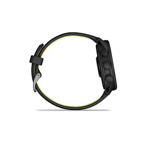 Garmin Forerunner 170 Music 43mm GPS Running Smart Watch AMOLED 4GB Garmin Coach Garmin Pay - Black Amp Yellow - Image 4