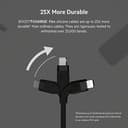 Belkin BoostCharge Flex USB-A to Lightning Cable 3M, Silicone Fast Charging Cable for iPhone & iPad – Black thumbnail 9