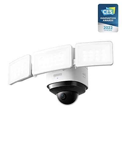 Eufy Floodlight Cam 2 Pro 2K 360° Pan, Tilt 3000 Lumens AI Tracking Hardwired - White - Image 10