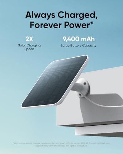 Eufy 4G LTE Cam S330 4K Solar Wireless Camera Pan & Tilt AI Tracking - White - Image 7