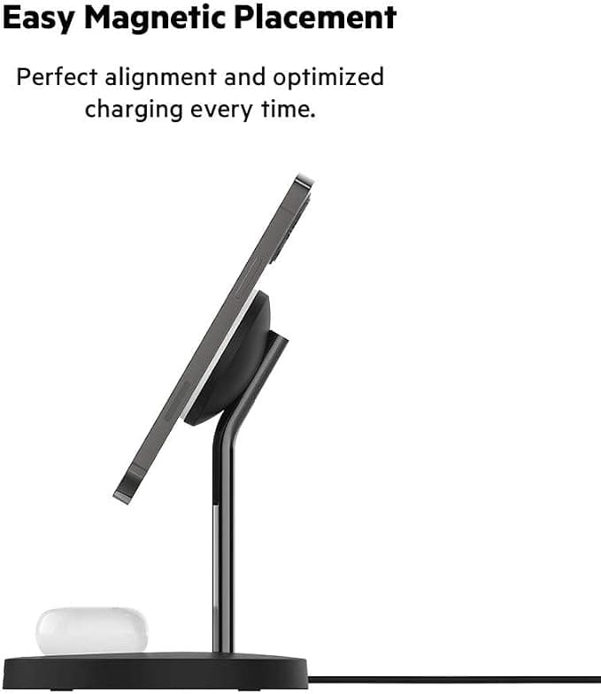 Belkin 15W Qi Wireless Charging Pad Black - Image 2