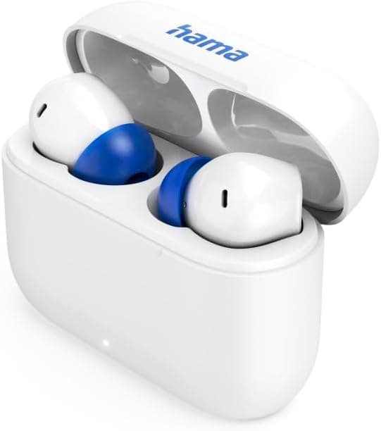 Hama Passion Clear II True Wireless Bluetooth Earbuds, ANC, App Support, White - Image 4