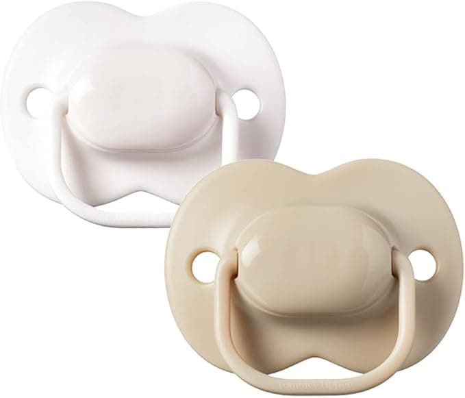 Tommee Tippee Cherry Latex Dummies 0–6 Months – Pack of 2 100% Natural Latex Soothers - Image 2