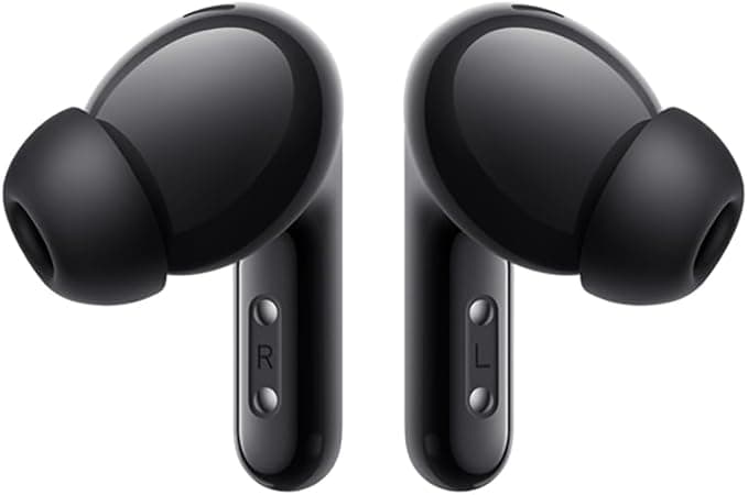 Xiaomi Redmi Buds 6 Wireless In-Ear Earbuds – Dual Drivers, 49dB ANC, 52H Battery, IP54, Night Black - Image 3
