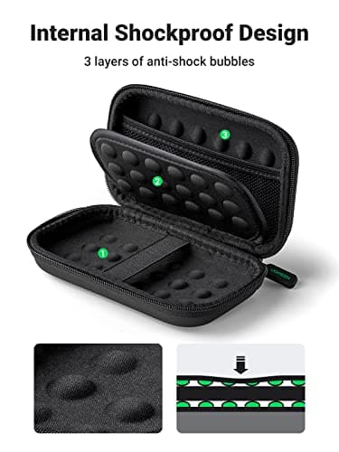 UGREEN 2.5" Portable Hard Drive Case – Waterproof EVA Storage Pouch - Image 8
