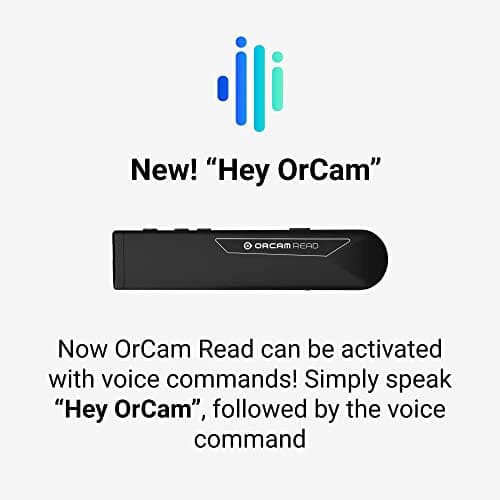 OrCam Read Smart Artificial Intelligence Assistive Text to Voice Reader, English - Image 10