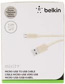 Belkin MIXT Micro USB to USB Cable 1.2m Braided - Gold  thumbnail 7