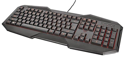 Trust GXT 830 Gaming Keyboard 3-Color LED Backlight, 6-Key Anti-Ghosting, 12 Multimedia Keys - Image 6