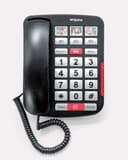 Emporia AMPLi40 Big Button Amplified Corded Home Phone Black Silver thumbnail 2