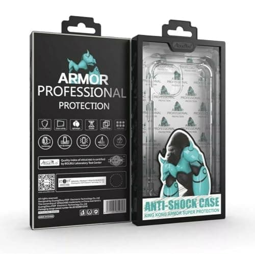 Atouchbo Tough Shockproof Armoured Clear Case Compatible With iPhone 14 - Image 5