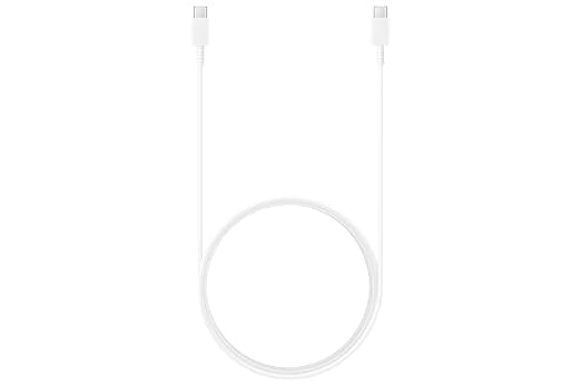 Samsung Galaxy Official USB-C to USB-C Data Cable – 1.8m (White) - Image 1