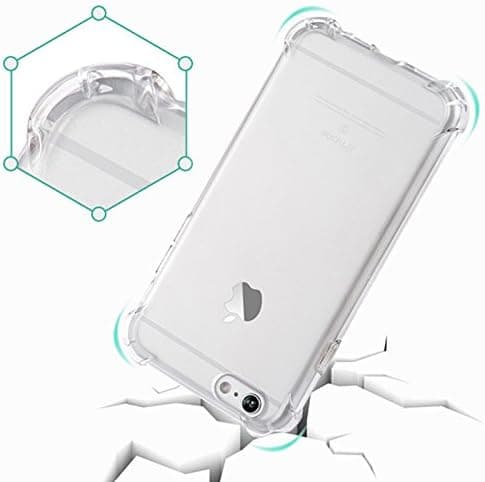 Atouchbo King Kong Anti-Burst Super Protection Shockproof TPU Gel Clear Case for Apple iPhone 7 & Apple iPhone 8