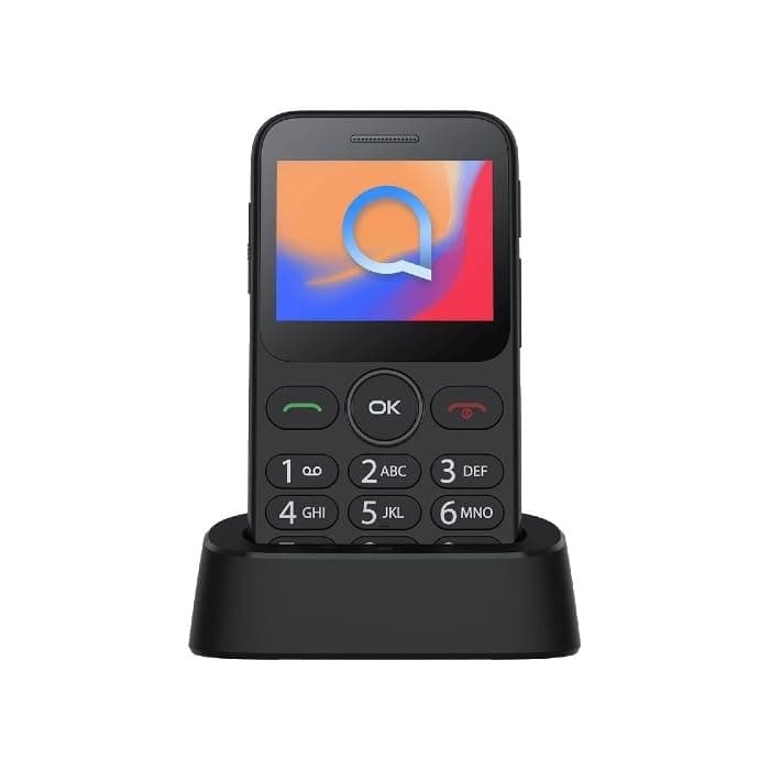 Alcatel 3085 4G Mobile Phone - Metallic Black - Image 1