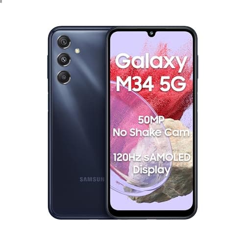Samsung Galaxy M34 5G 6GB/128GB 120Hz AMOLED, 50MP Camera, 6000mAh Battery - Midnight Blue - Image 6